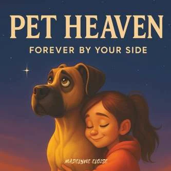 Published client book cover: Pet Heaven Forever by Your Side by Madeleyne Eloise